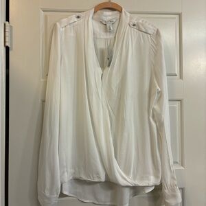 Wrap blouse
